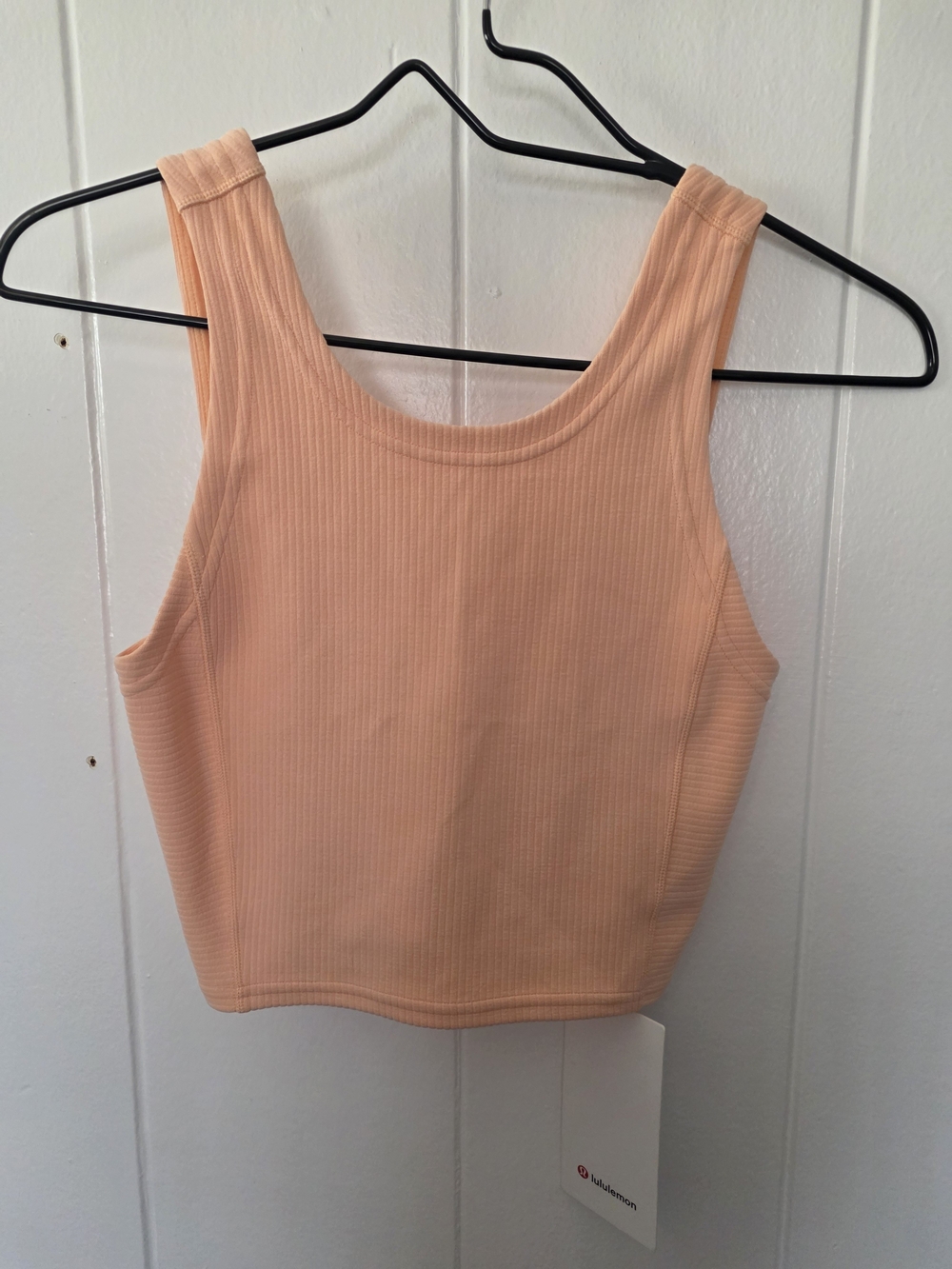 Lululemon Ribbed Softstreme Cropped Tank Size 2